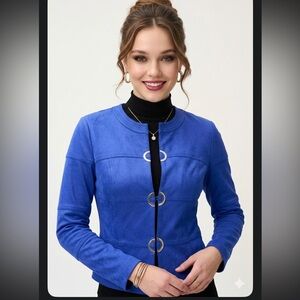 Joseph Ribkoff Vibrant Blue Blazer